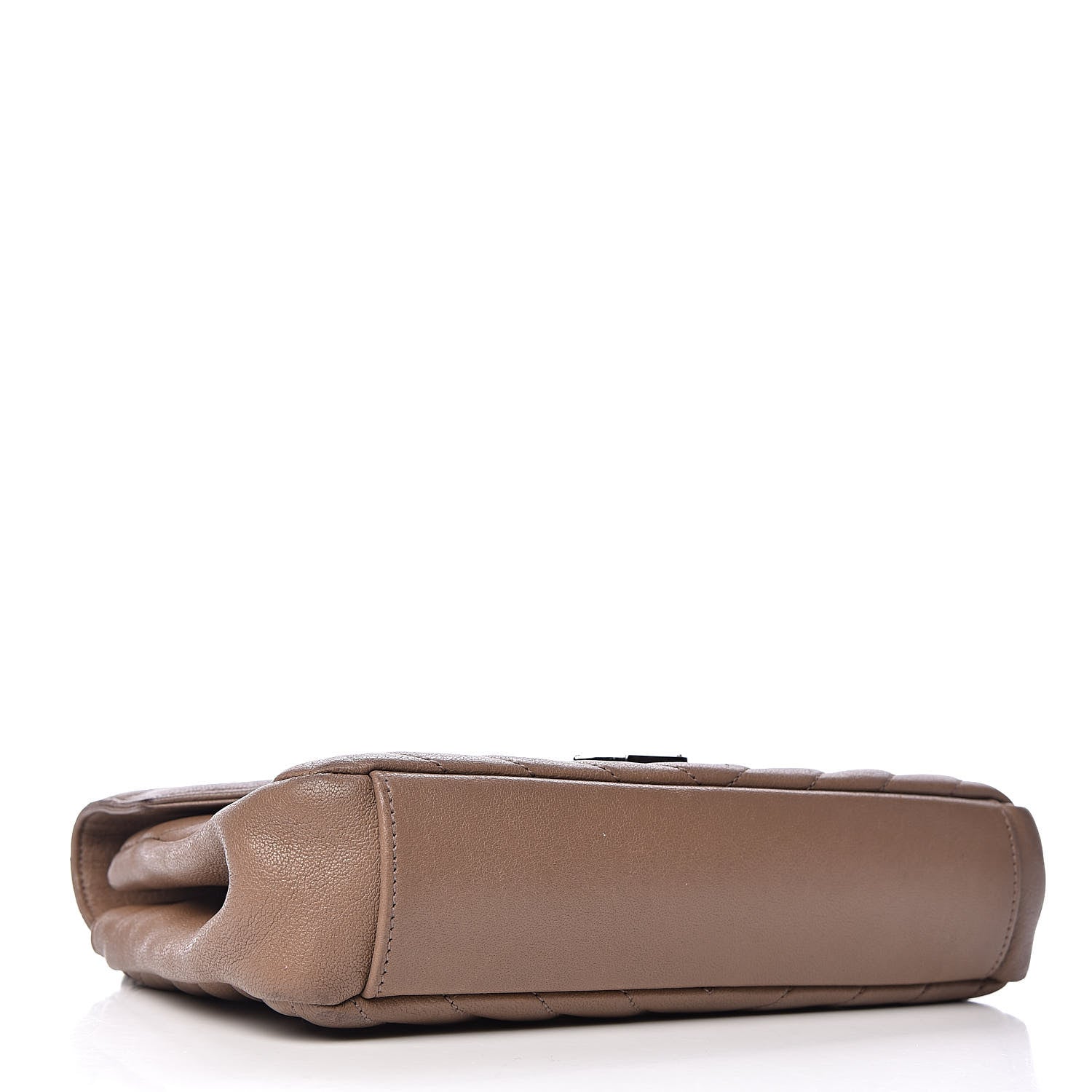 Saint Laurent Sheepskin Matelasse Chevron Monogram Medium College Bag Fard 4 of 12