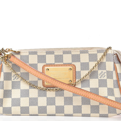 Louis Vuitton Damier Azur Eva Clutch 7 of 9