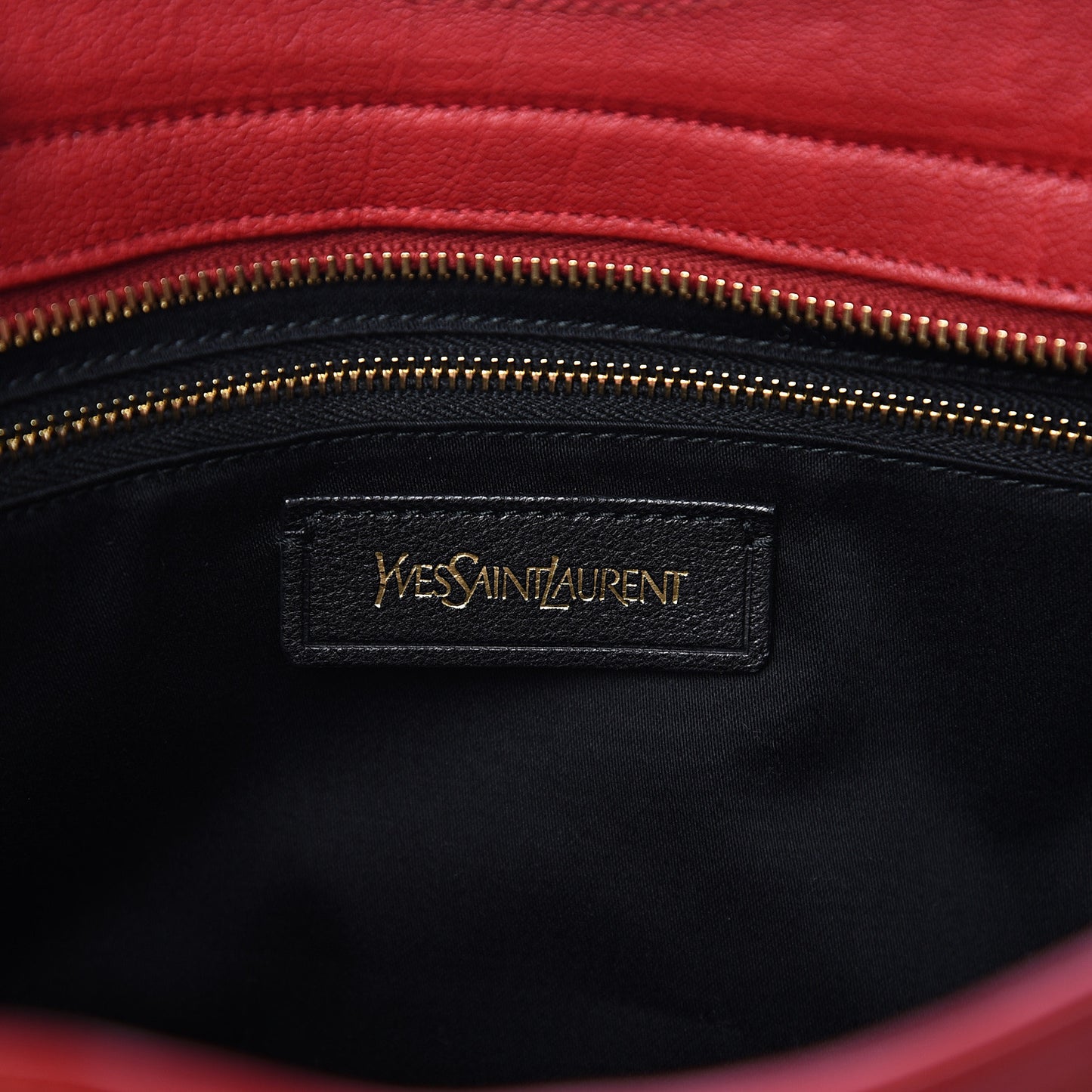 Sheepskin Small Cabas ChYc Rouge Orient