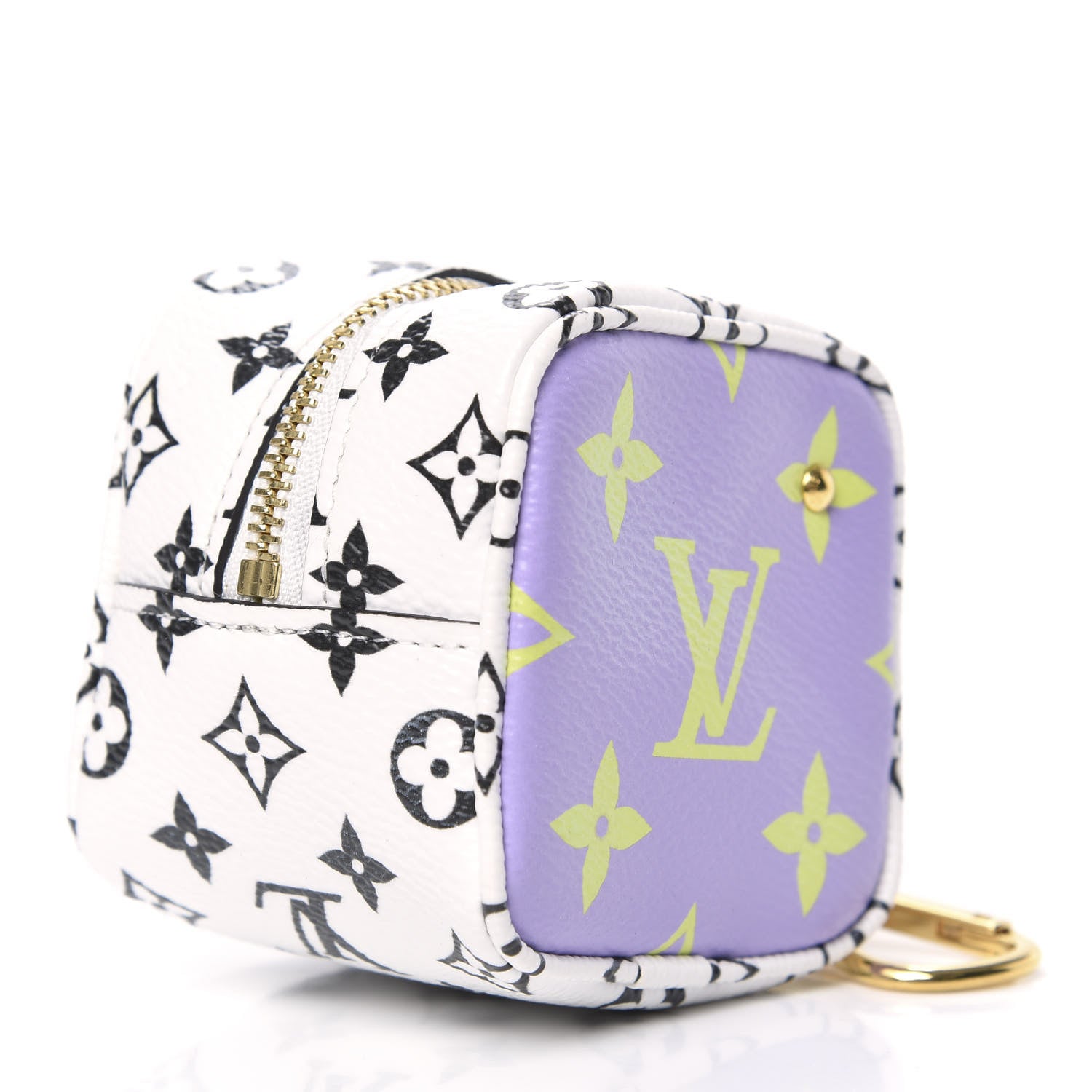 Louis Vuitton Monogram Giant Cube Coin Purse Pink 3 of 8