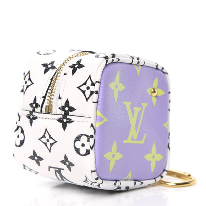 Louis Vuitton Monogram Giant Cube Coin Purse Pink 3 of 8