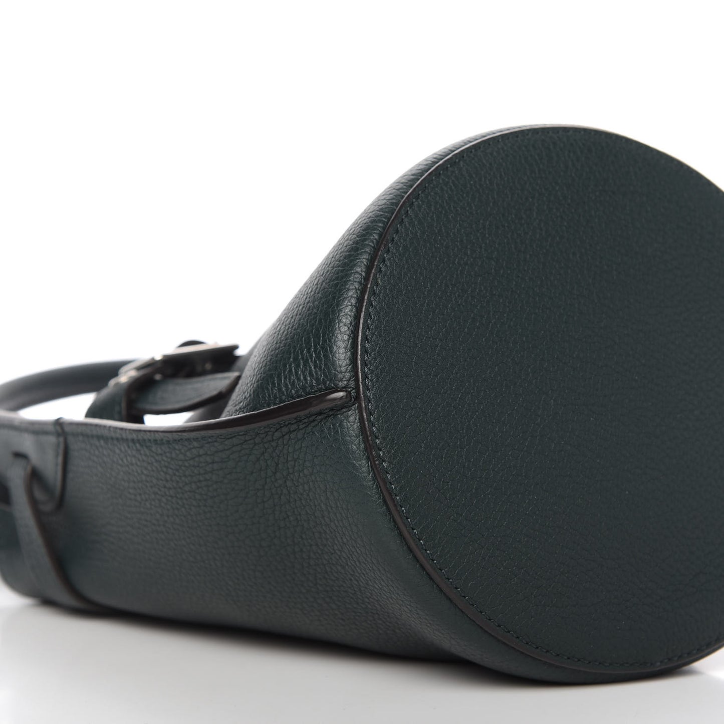 Supple Grained Calfskin Nano Big Bag Bucket Amazone