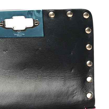 Valentino Garavani Calfskin Micro Rockstud Spike Shoulder Bag Azalea 11 of 13