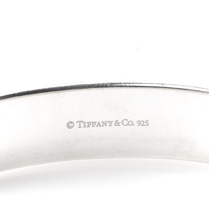 Tiffany Sterling Silver 1837 Cushion Bangle Bracelet 4 of 4