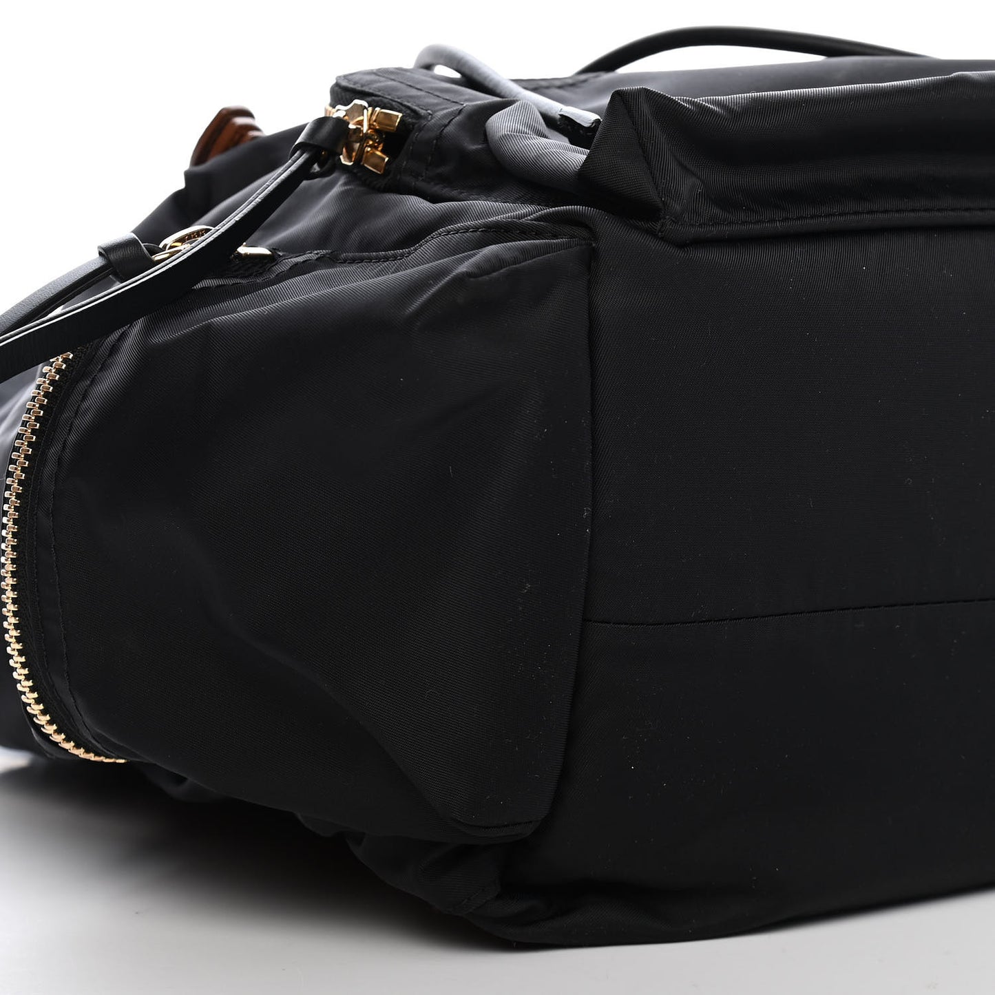 Nylon Large Rucksack Backpack Black