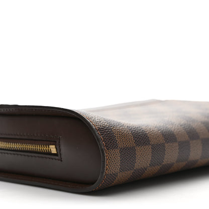 Louis Vuitton Damier Ebene Pochette Saint Louis Clutch 7 of 9