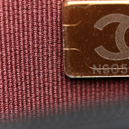 Chanel Caviar Quilted CC Turnlock Wallet On Chain WOC Black 8 of 12