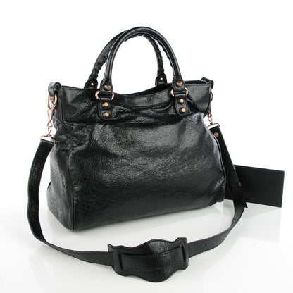 Balenciaga Agneau Giant 12 Rose Gold Hardware Velo Black 3 of 8