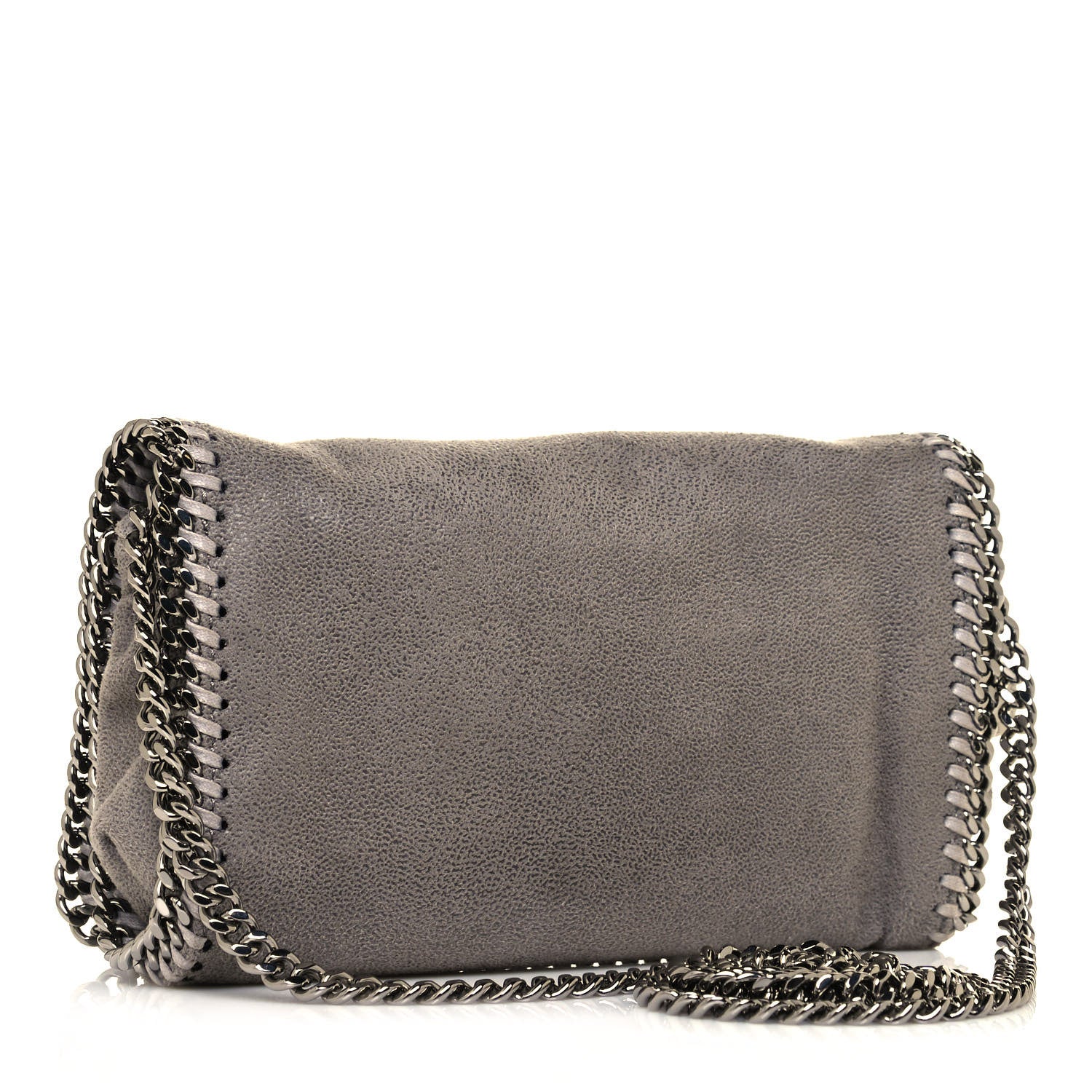 Stella McCartney Shaggy Deer Falabella Crossbody Bag Light Grey 3 of 14