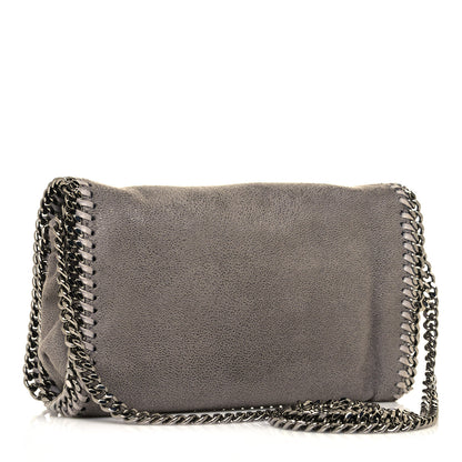 Stella McCartney Shaggy Deer Falabella Crossbody Bag Light Grey 3 of 14