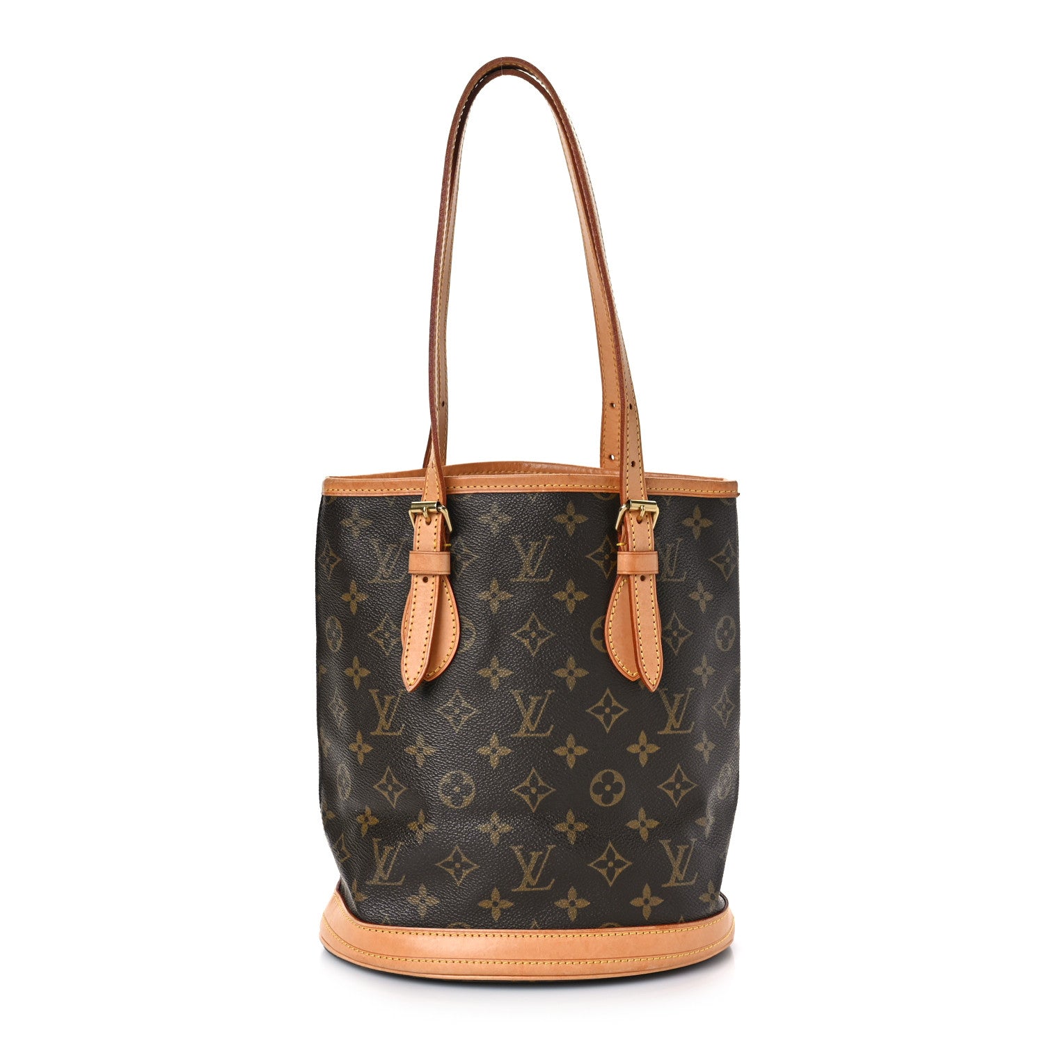 Louis Vuitton Monogram Petit Bucket 23 1 of 10
