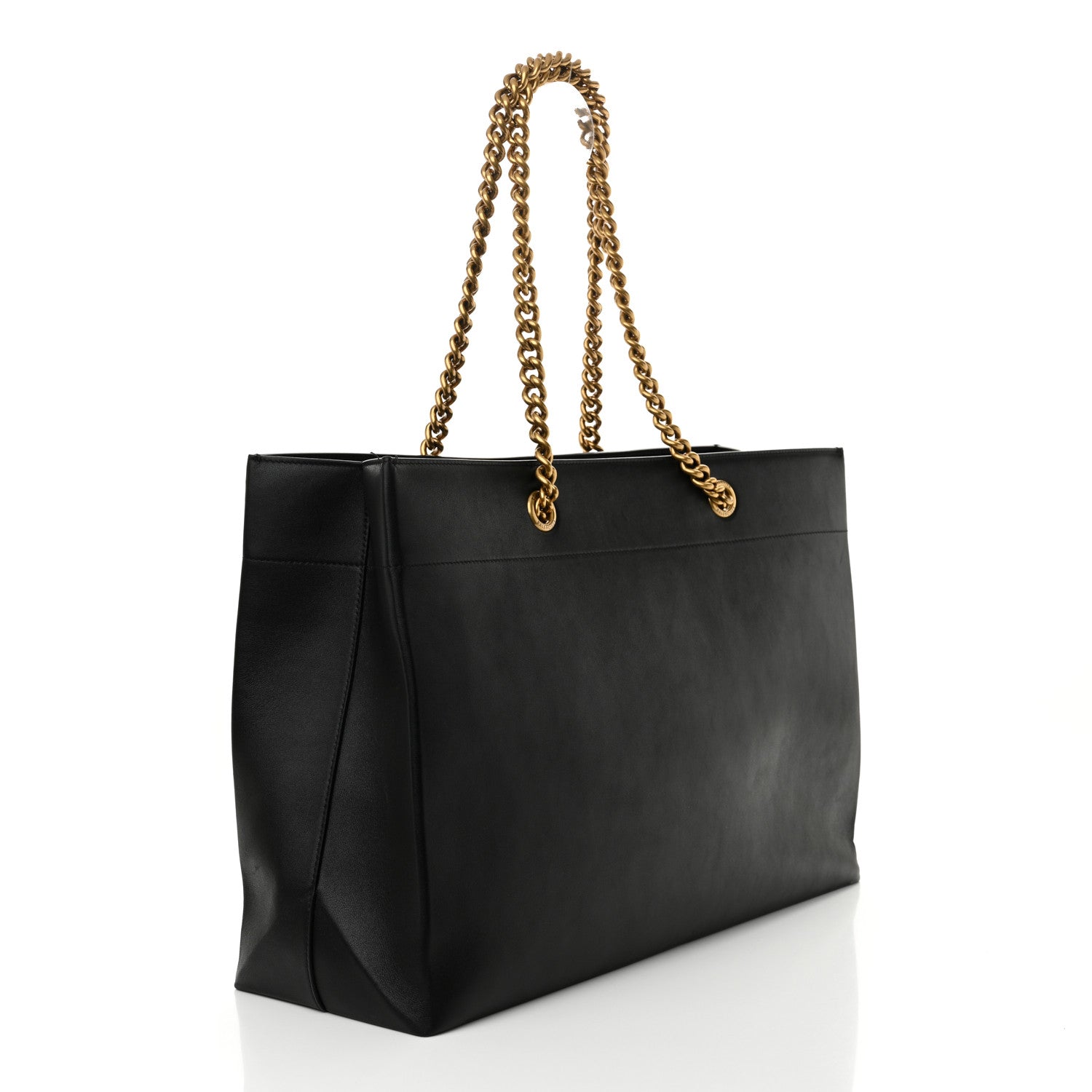 Balenciaga Soft Smooth Calfskin Large Duty Free Tote Black 3 of 13