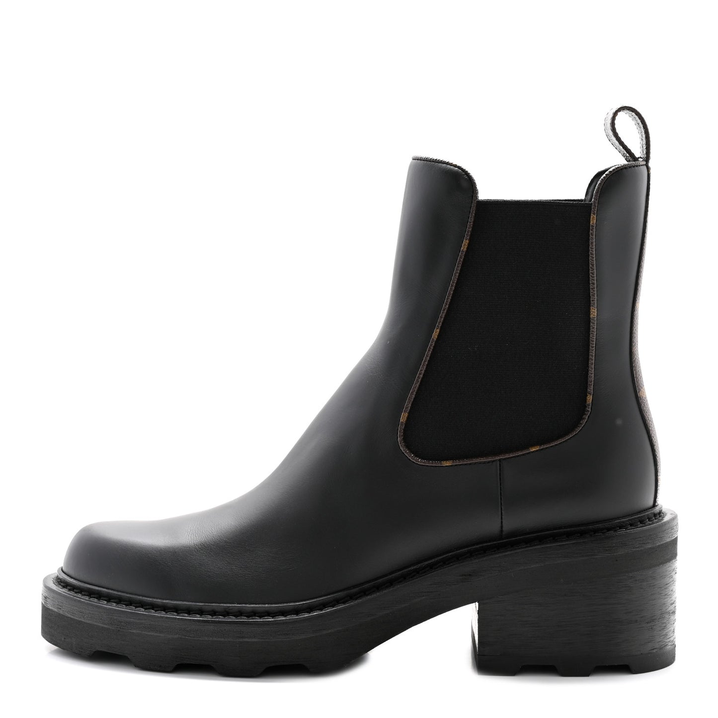 Calfskin Monogram Beaubourg Ankle Boots 41 Black