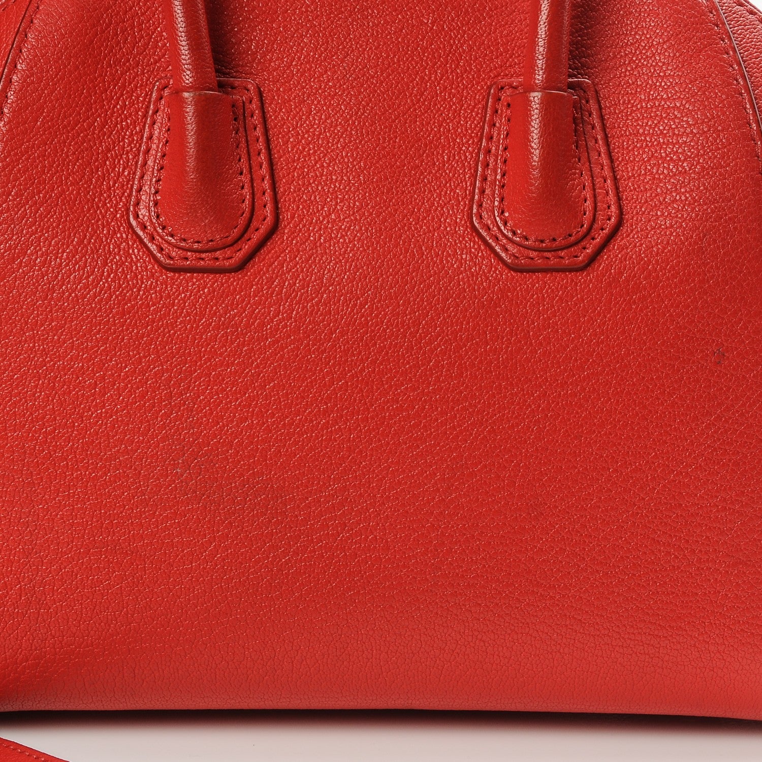 Givenchy Sugar Goatskin Mini Antigona Red 10 of 10