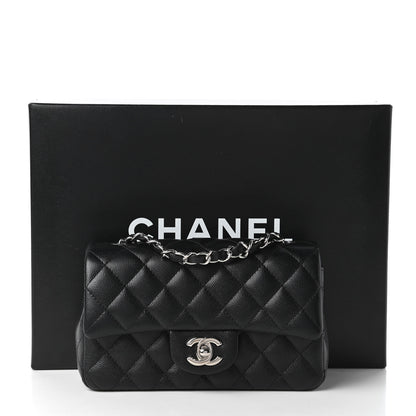 Chanel Caviar Quilted Mini Rectangular Flap Black 11 of 11