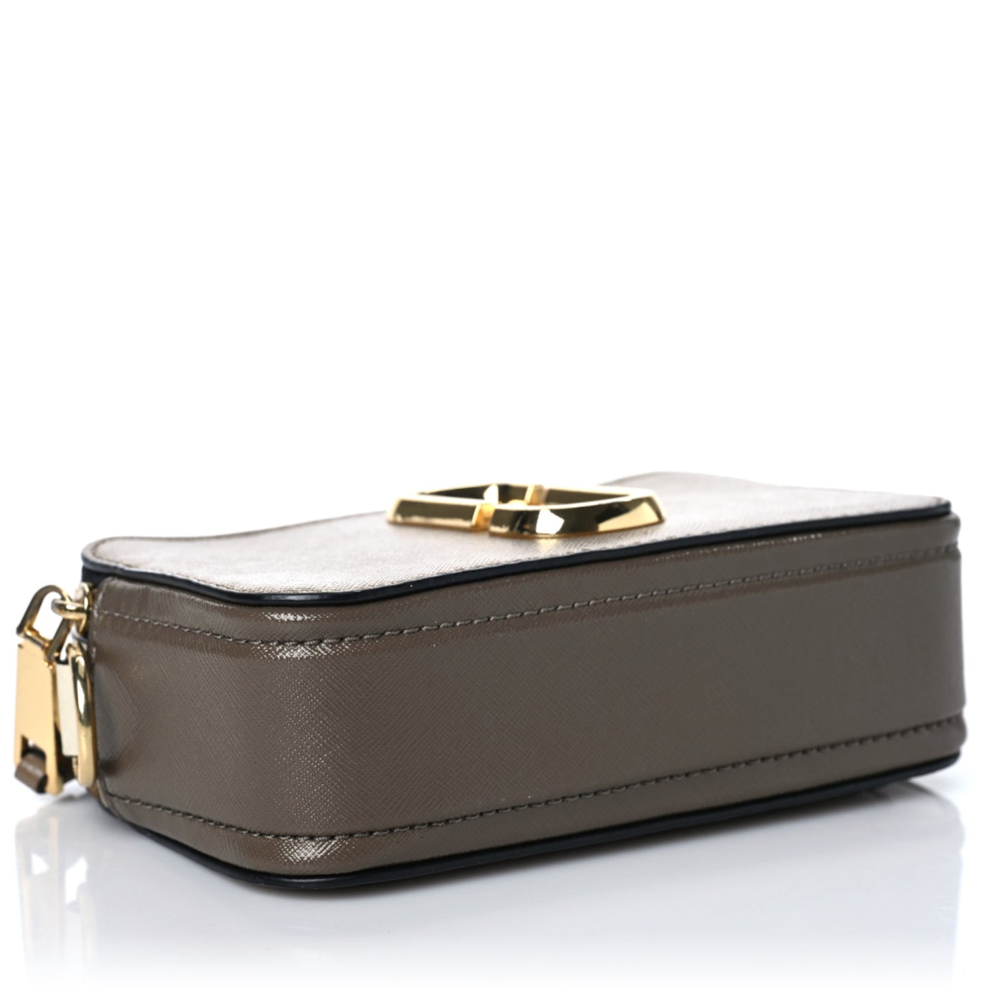 Saffiano Small Snapshot Camera Bag Sandcastle