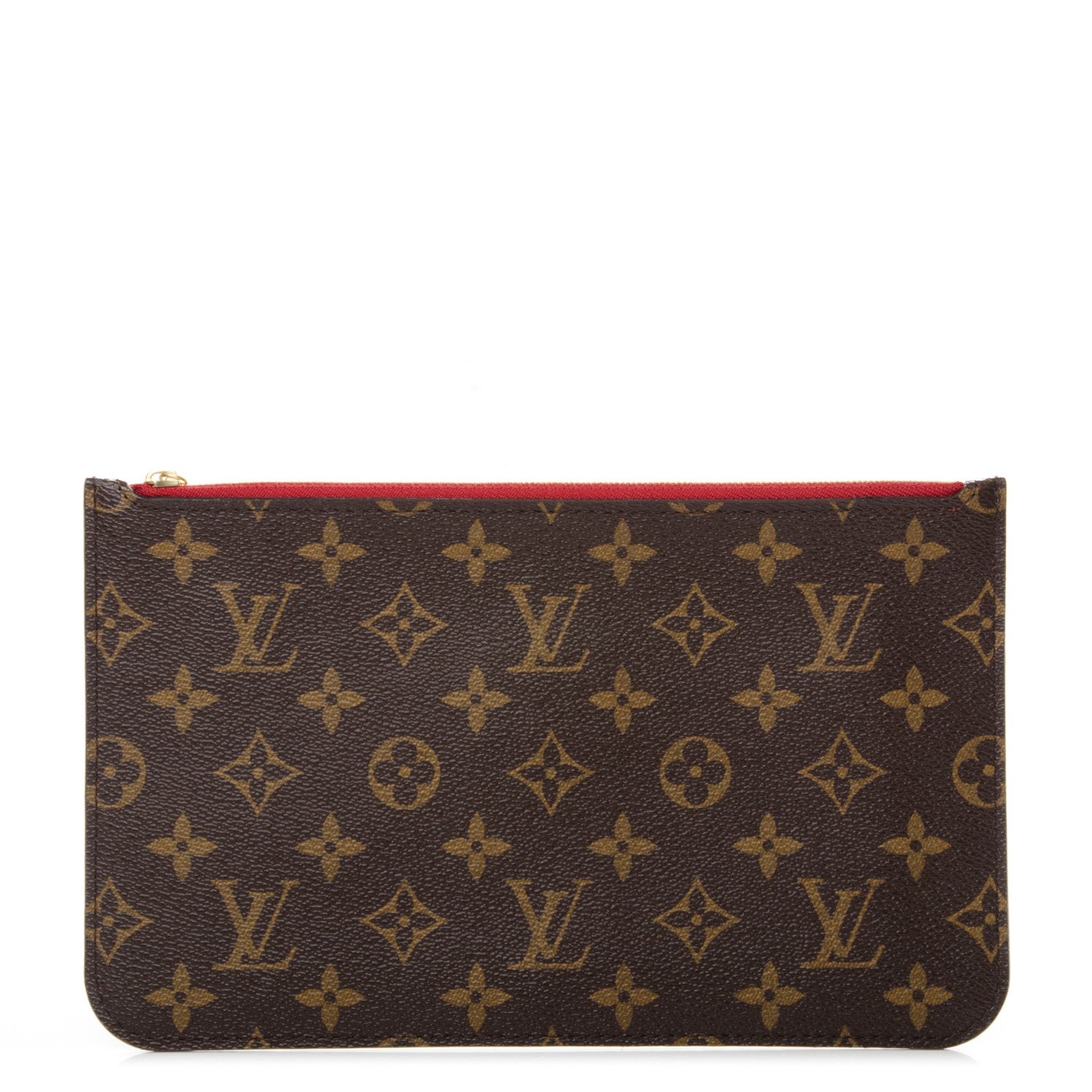 Louis Vuitton Monogram Neverfull MM GM Pochette Cherry 1 of 10