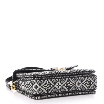 Louis Vuitton Jacquard Since 1854 Pochette Metis Grey 4 of 10