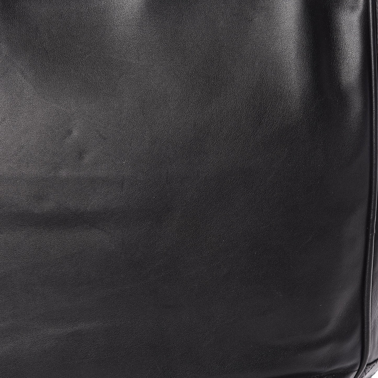 Lambskin Shopping Tote Black