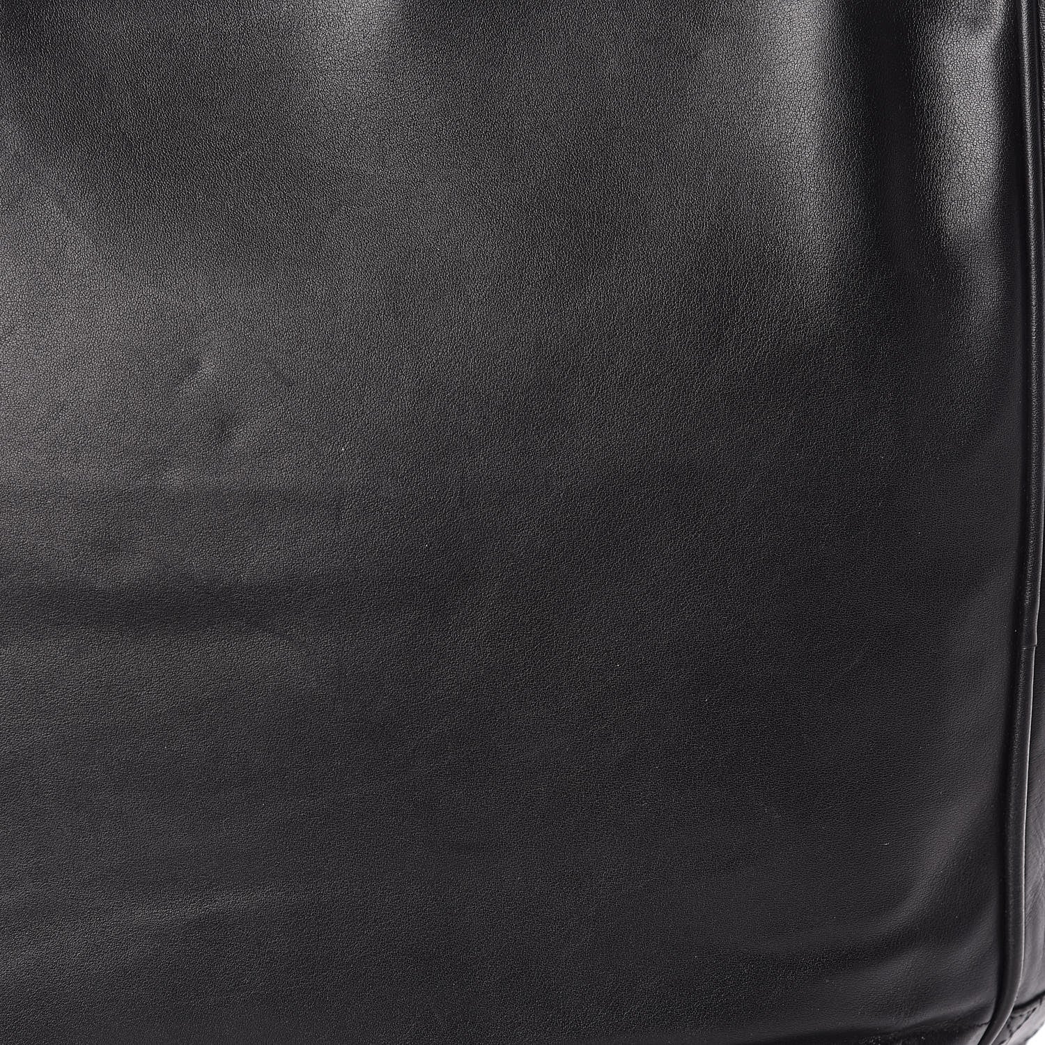 Chanel Lambskin Shopping Tote Black 12 of 12