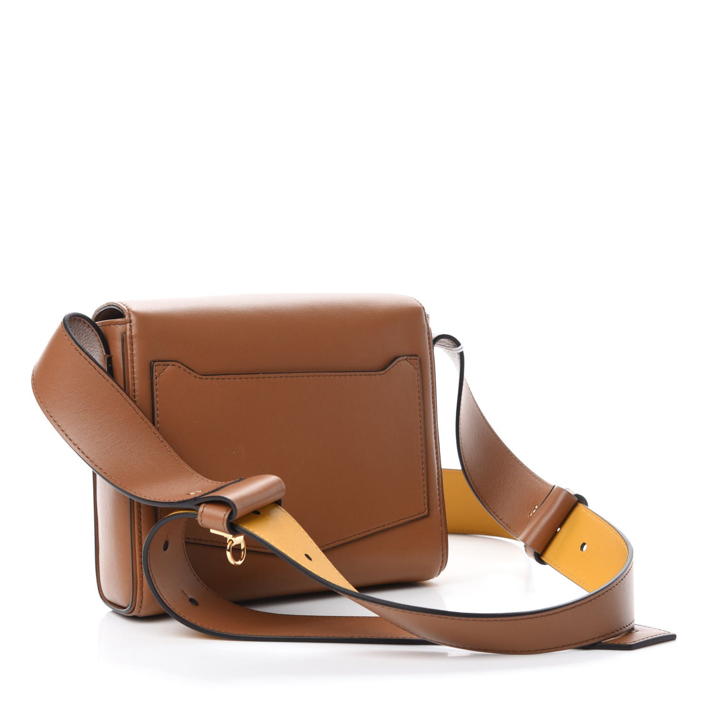 Calfskin Small Eden Pony Brown