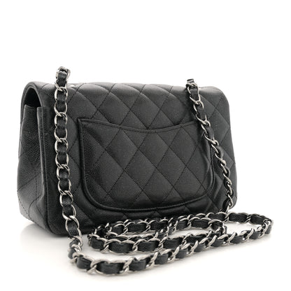 Chanel Caviar Quilted Mini Rectangular Flap Black 3 of 11