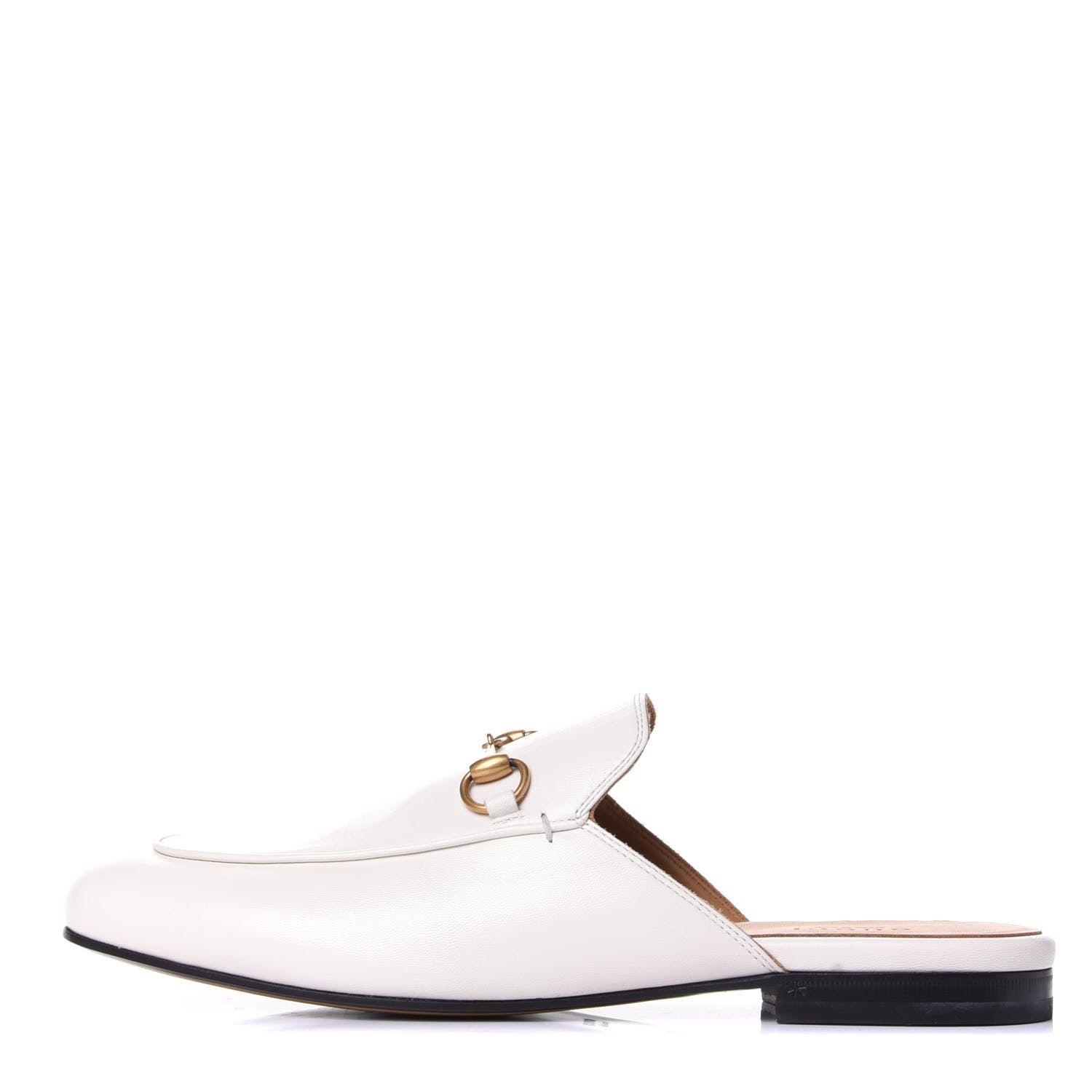 Gucci Malaga Kid Womens Princetown Slippers 39 Mystic White 1 of 10