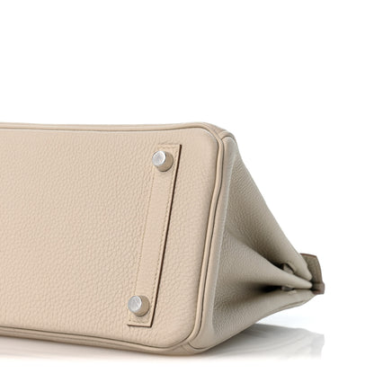 Hermes Togo Birkin 25 Beton 10 of 13