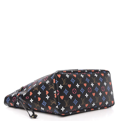 Louis Vuitton Game On Neverfull MM Black 4 of 10