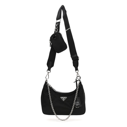 Prada Nylon Re-Edition 2005 Shoulder Bag Black 1 of 10