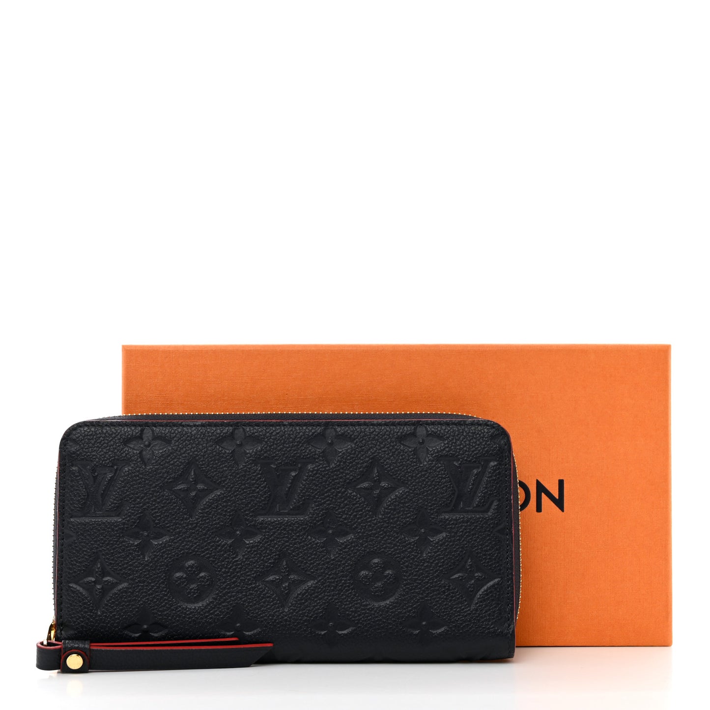 Empreinte Zippy Wallet Marine Rouge