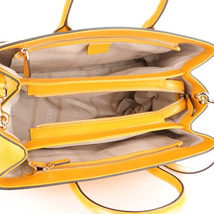 Gucci Hilary Lux Bright Diamante Medium Top Handle Bag Bumblebee 5 of 7