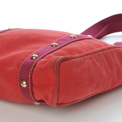 Louis Vuitton Toile Antigua Cabas MM Red 10 of 11
