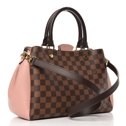 Louis Vuitton Damier Ebene Cuir Taurillon Brittany Magnolia 3 of 6