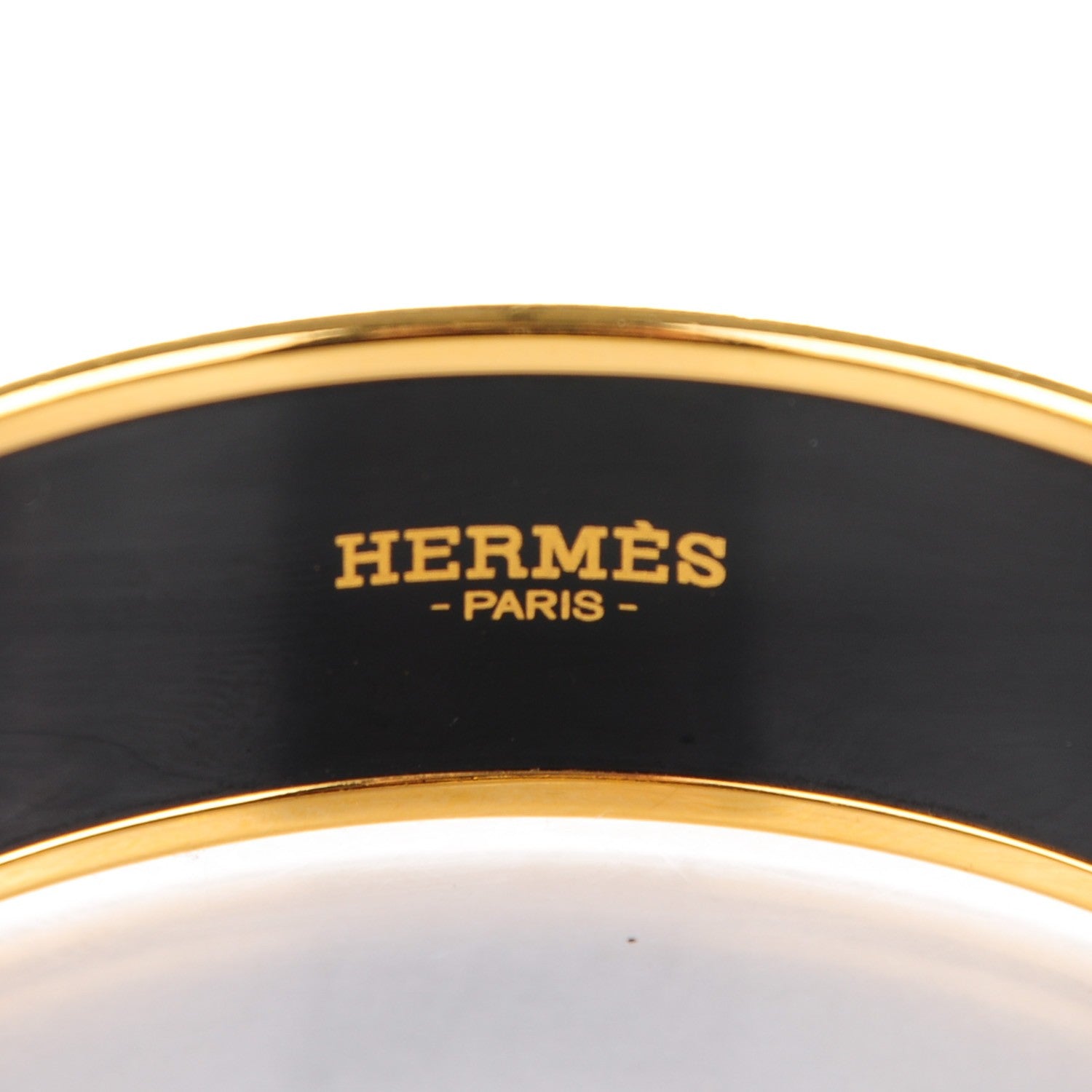 Hermes Enamel Printed Wide Caleche Bracelet 65 Red 3 of 5