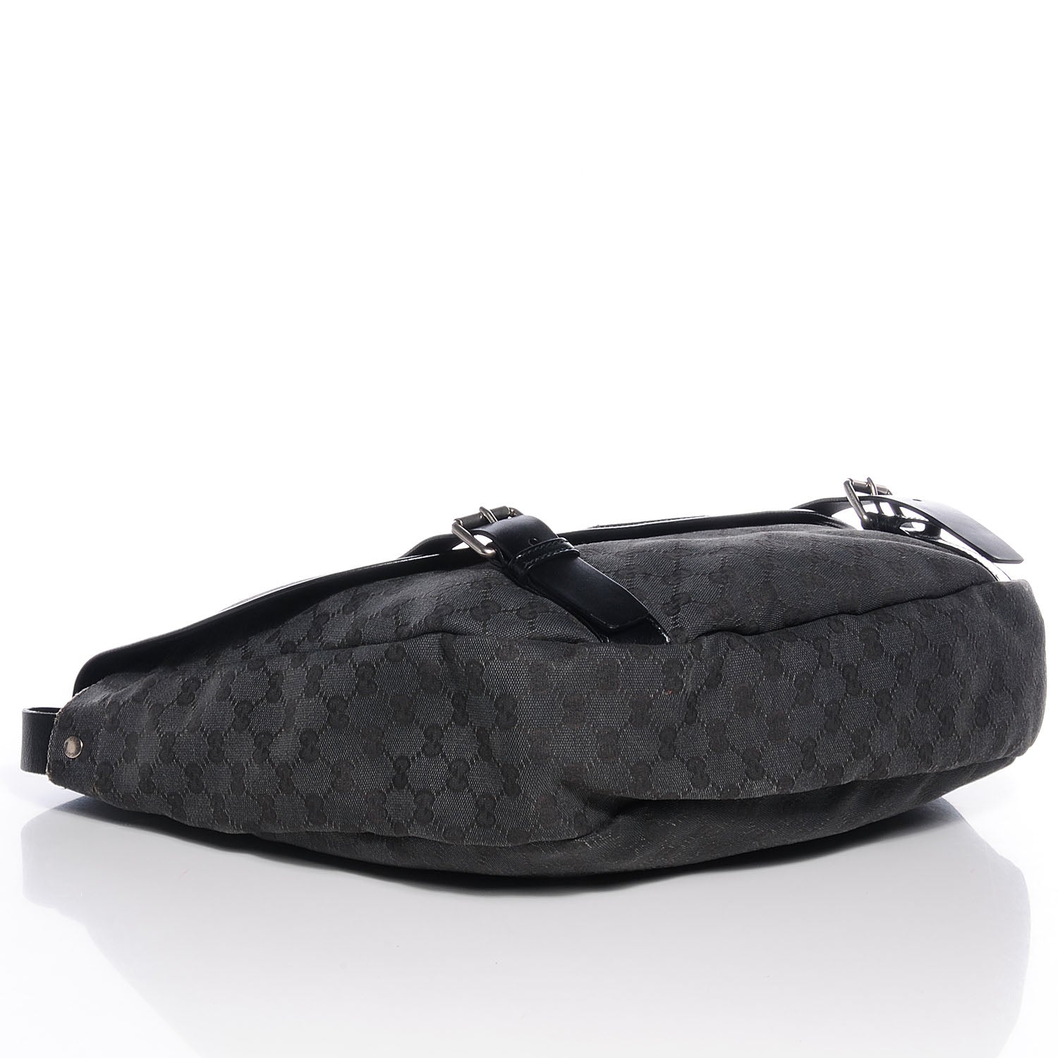 Gucci Monogram Large Messenger Grey Black 4 of 7