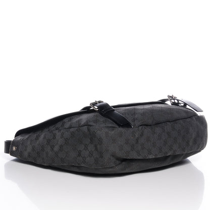 Gucci Monogram Large Messenger Grey Black 4 of 7