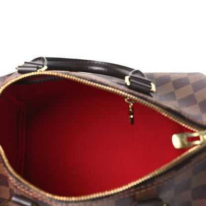 Louis Vuitton Damier Ebene Speedy Bandouliere 25 5 of 9