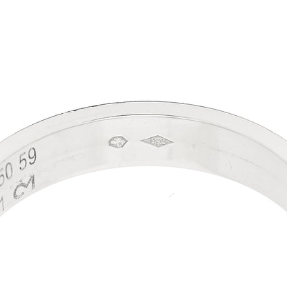 Cartier Platinum 4mm Happy Birthday Band Ring 59 8.75 4 of 4