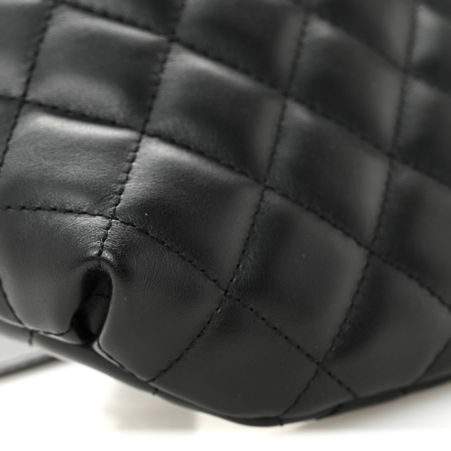Chanel Calfskin Quilted Waist Belt Bag Black 9 of 10