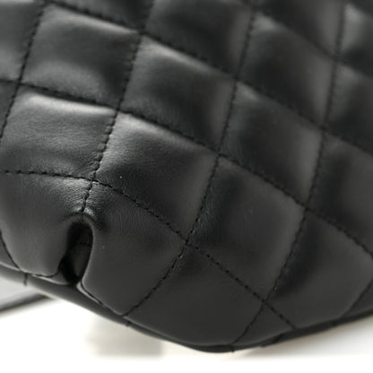 Chanel Calfskin Quilted Waist Belt Bag Black 9 of 10