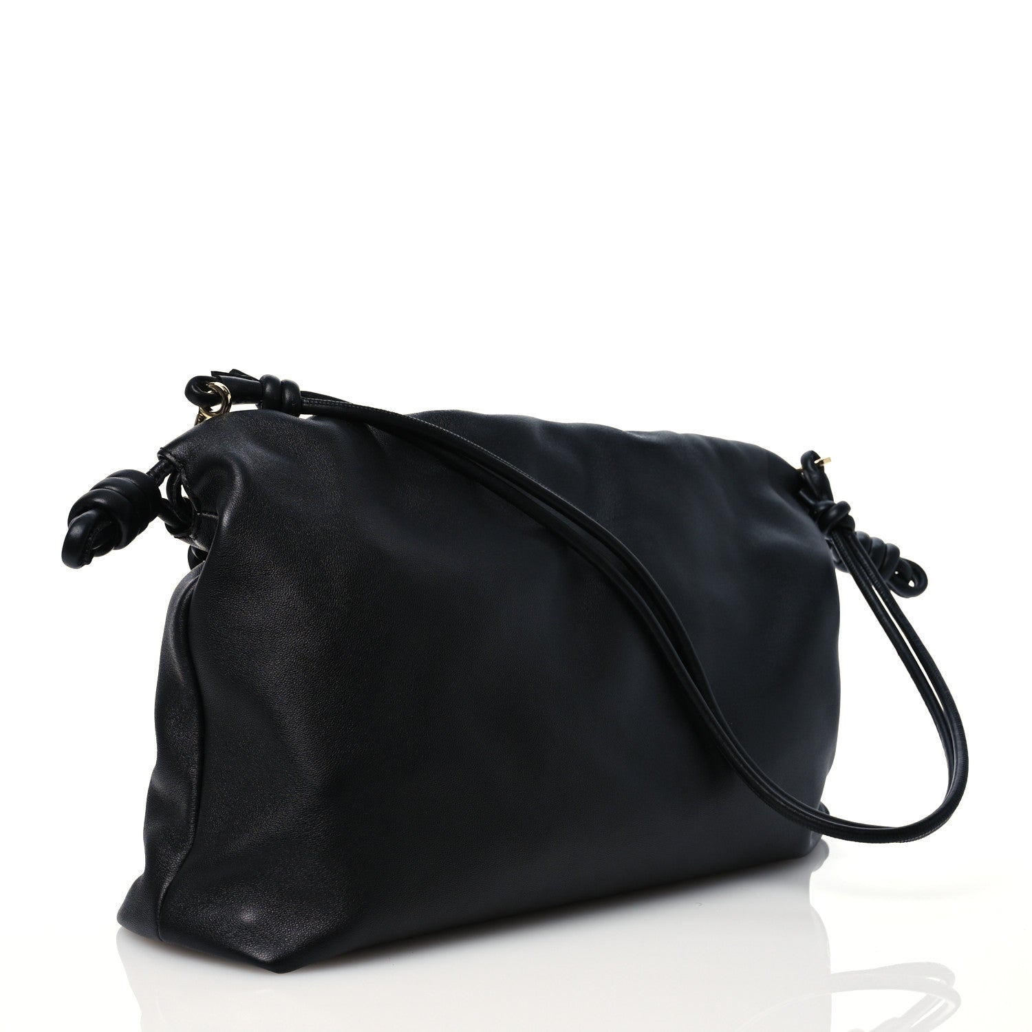 Loewe Mellow Nappa Large Flamenco With Chain Black 2 of 10