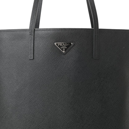 Prada Saffiano Cuir Tote Black 9 of 11