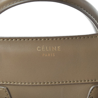 Celine Smooth Calfskin Mini Luggage Dune 6 of 24