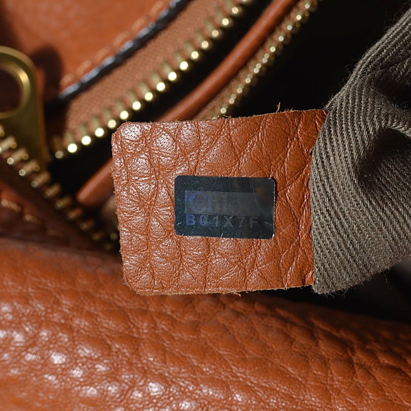 Calfskin Large Marcie Hobo Tan
