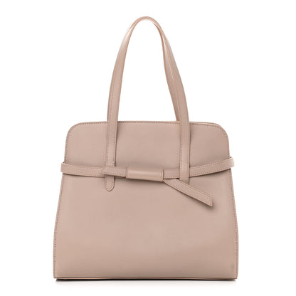 Alaia Calfskin Belt Shoulder Bag Sable 1 of 10