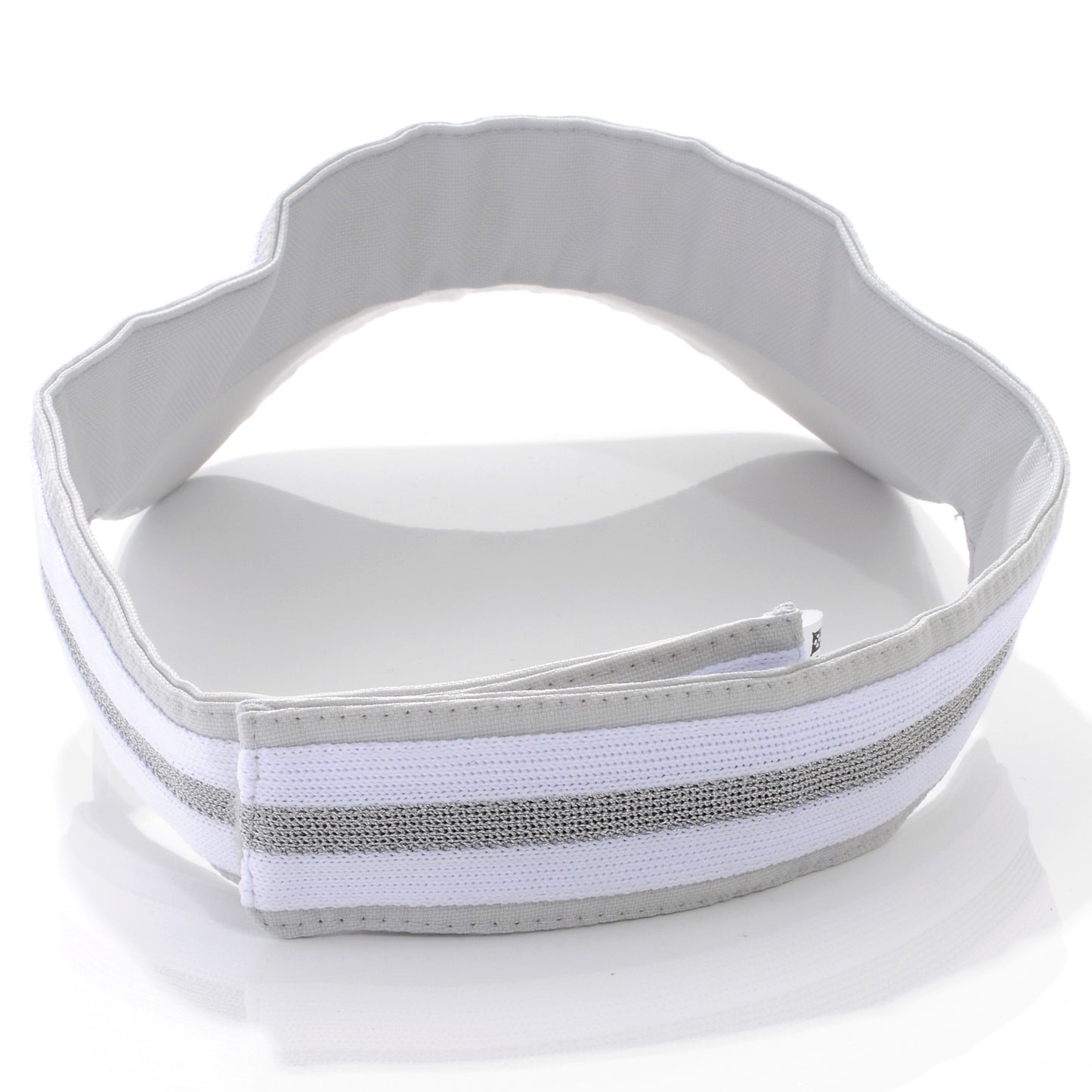 Nylon Sport Tennis Visor Grey