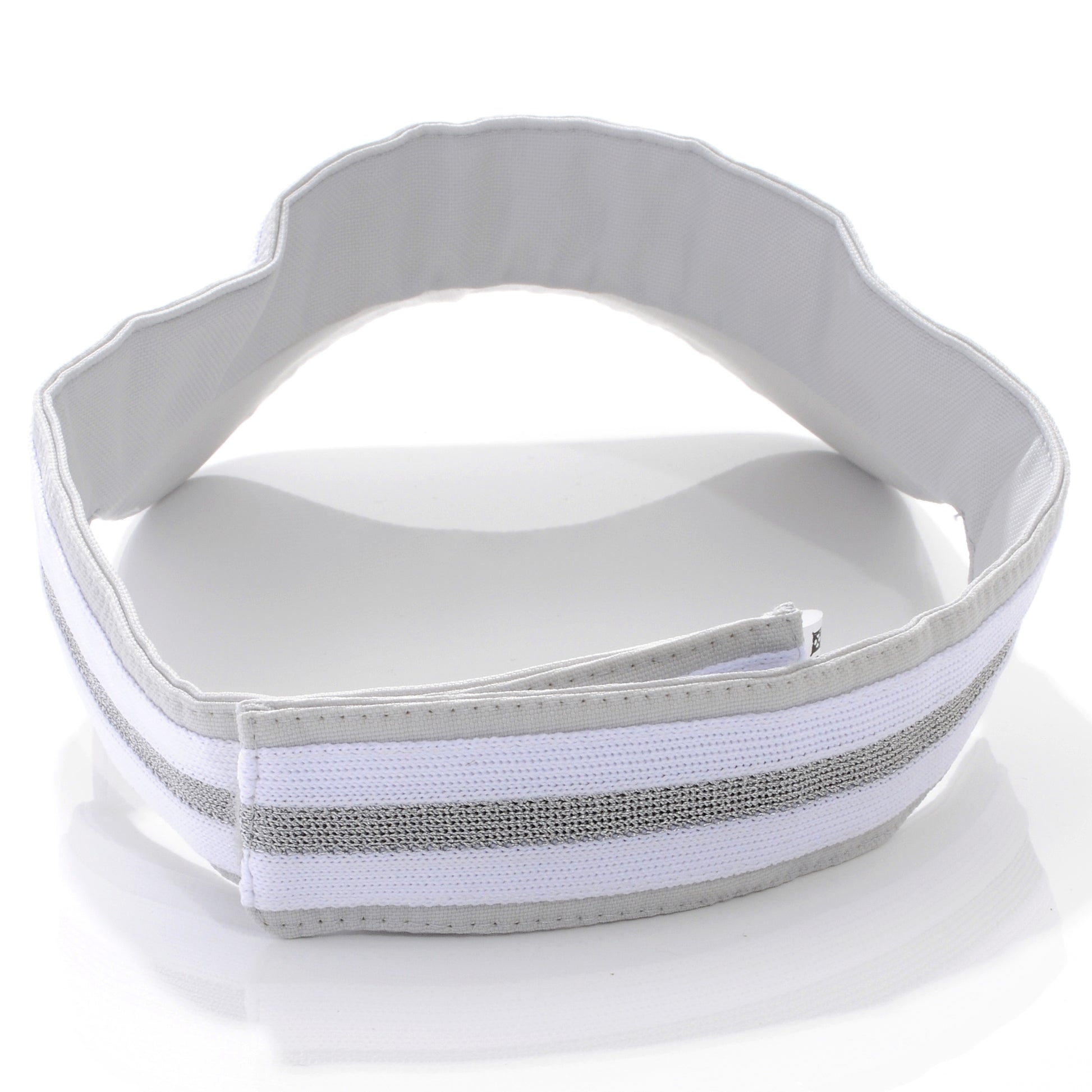 Chanel Nylon Sport Tennis Visor Grey 3 of 9