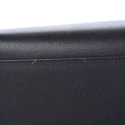 Louis Vuitton Calfskin Monogram Kimono Tote Black 10 of 12