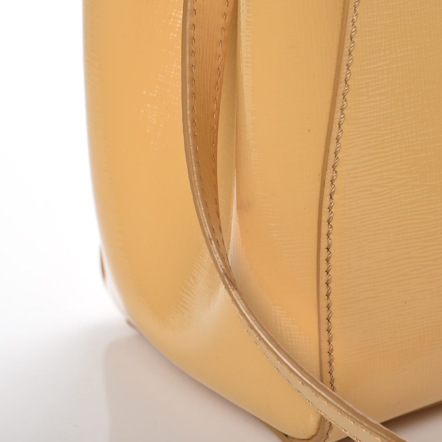Vitello Vernice Camoscio Petite 2Jours Tote Alchemy Yellow